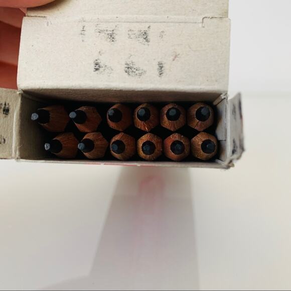 NEW Vintage Schwan Stabilo Black 8046 Pencils Full Box